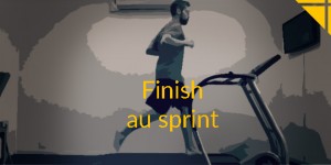 finish sprint running